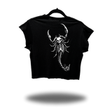 FU SCORPION MUSCLE CROP TOP