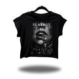 PLAYBOY MUSCLE CROP TOP