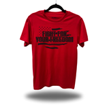 FIGHT RED CLASSIC TEE