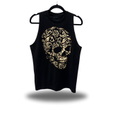 GOLD FILIGREE SKULL CLASSIC TANK TOP