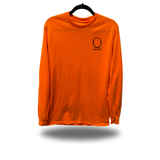 WORK BREAKS SAFETY ORANGE LONG SLEEVE TEE