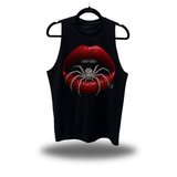 SPIDER RED LIPS CLASSIC TANK TOP