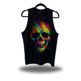 JAGGED COLOR SKULL CLASSIC TANK TOP