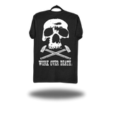 WORK OVER DEATH BLACK CLASSIC TEE