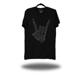 ROCKER BLACK RHINESTONES CLASSIC TEE