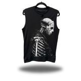 SKELETON JASON ROAD RASH MUSCLE TANK