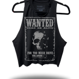 WANTED - ROAD RASH BLACK CROP STRINGER