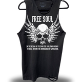 FREE SOUL 2.0 - ROAD RASH BLACK TANK TOP