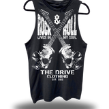 ROCK N ROLL ROAD RASH BLACK TANK TOP