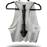 BUSTED BONES - ROAD RASH WHITE CROP STRINGER