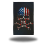 AMERICA SKULL FLAG