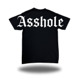 ASSHOLE BLACK OVERSIZED BILLBOARD TEE