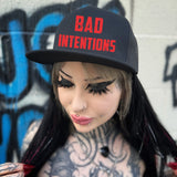 BAD INTENTIONS HATED FLAT BILL HAT