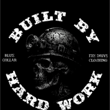 BUILT BY HARDWORK DECAL
