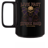STRIKE HARD COFFEE MUG