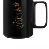 PAINT SKULL COFFEE MUG