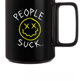 PEOPLE SUCK COFFEE MUG