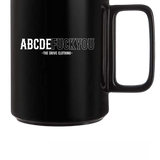 ABCDEF*CKYOU COFFEE MUG