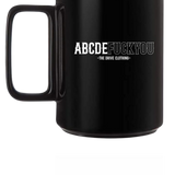 ABCDEF*CKYOU COFFEE MUG