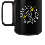 DRIVE BACK COFFEE MUG