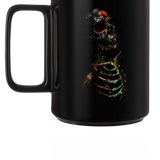 PAINT SKULL COFFEE MUG