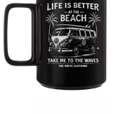BEACH COFFEE MUG