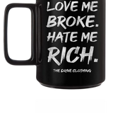 BROKE  COFFEE MUG