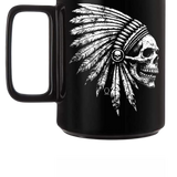 BONE CHIEF BLACK COFFEE MUG