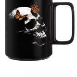 BUTTERFLY SKULL COFFEE MUG