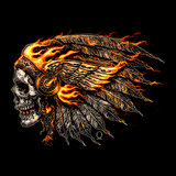 BLAZING WARRIOR DECAL