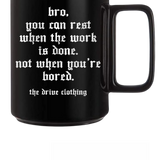 BORED COFFEE MUG