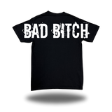 BAD BITCH BLACK OVERSIZED BILLBOARD TEE
