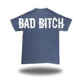 BAD B*TCH FADED NAVY OVERSIZED BILLBOARD TEE