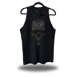 BANDANA SKULL ROAD RASH TANK TOP