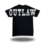 OUTLAW BLACK OVERSIZED BILLBOARD TEE