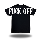 F*CK OFF BLACK OVERSIZED BILLBOARD TEE