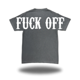 F*CK OFF FADED BLACK OVERSIZED BILLBOARD TEE