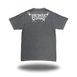 METAL FADED BLACK OVERSIZED BILLBOARD TEE