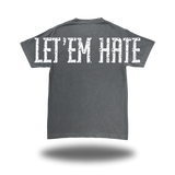 LET THEM FADED BLACK OVERSIZED BILLBOARD TEE
