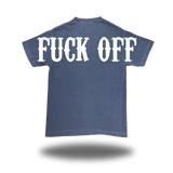 F*CK OFF FADED NAVY OVERSIZED BILLBOARD TEE
