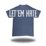 LET THEM FADED NAVY OVERSIZED BILLBOARD TEE