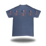 USA SKULLS FADED NAVY OVERSIZED BILLBOARD TEE
