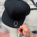 GOT DRIVE - SIDE STYLE BLACK COTTON FLAT BILL HAT