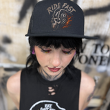 RIDE FAST FLAT BILL HAT