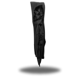SKELETON OVERSIZED PRINT HOODIE - BLACK ON BLACK