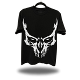 DREAD SKULL BLACK OVERSIZED TEE