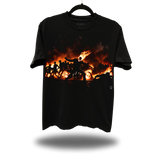 DRIVEN GHOST RIDER BATTLE BLACK OVERSIZED TEE