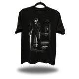 ADMIRING MYERS BLACK OVERSIZED TEE