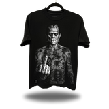 PUNK FU FRANKY BLACK OVERSIZED TEE