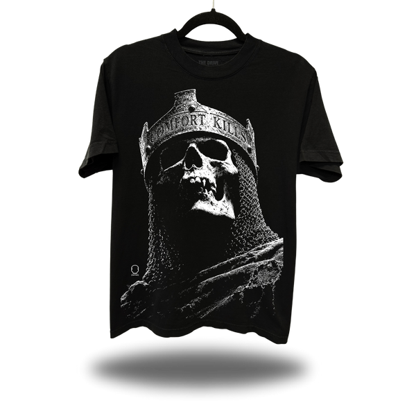 COMFORT KING BLACK OVERSIZED TEE